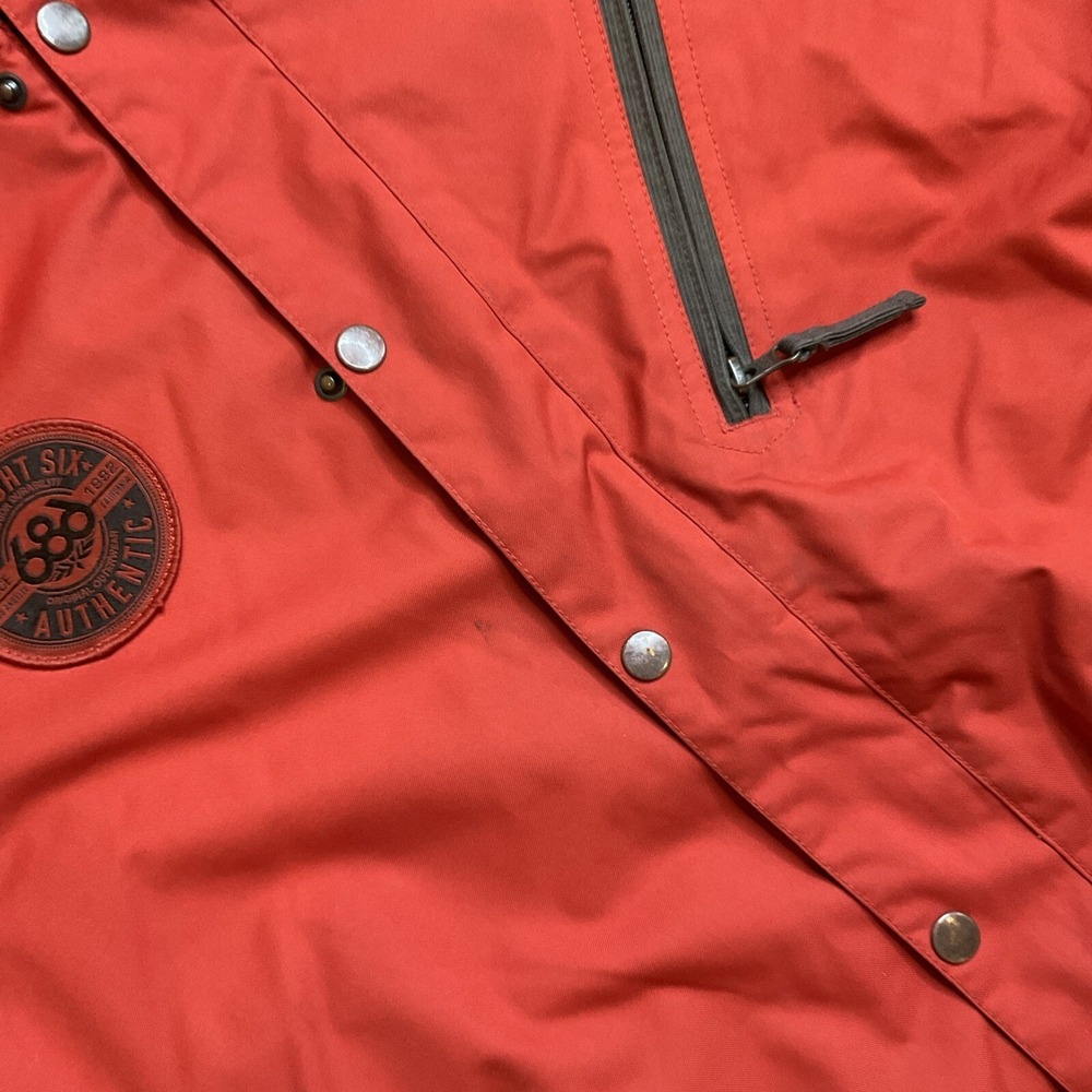 Men's 686 Six Eight Six Snowboarding Jacket Authentic Class Insulated Size Small - Picture 6 of 8